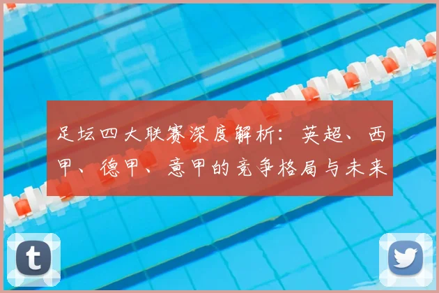 足坛四大联赛深度解析：英超、西甲、德甲、意甲的竞争格局与未来展望