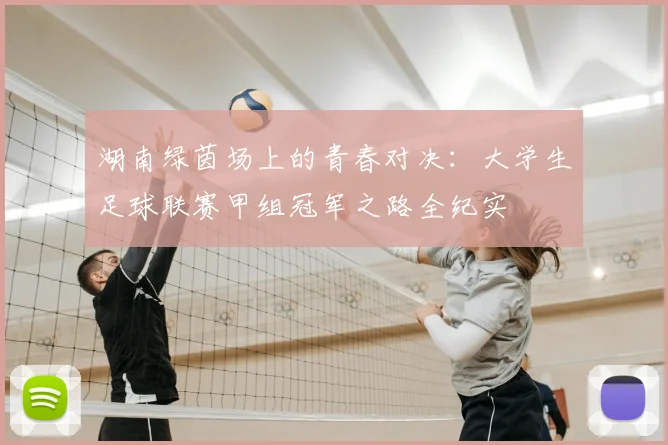 湖南绿茵场上的青春对决：大学生足球联赛甲组冠军之路全纪实