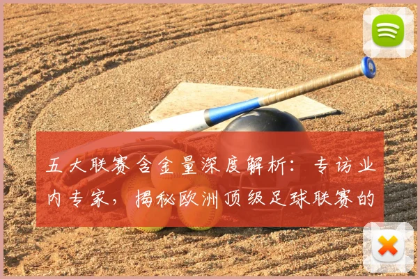 五大联赛含金量深度解析：专访业内专家，揭秘欧洲顶级足球联赛的真正价值